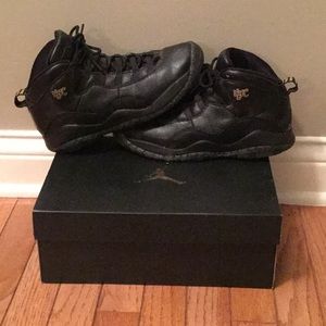 Air Jordan 10 Retro “NYC” Basketball Shoes Youth